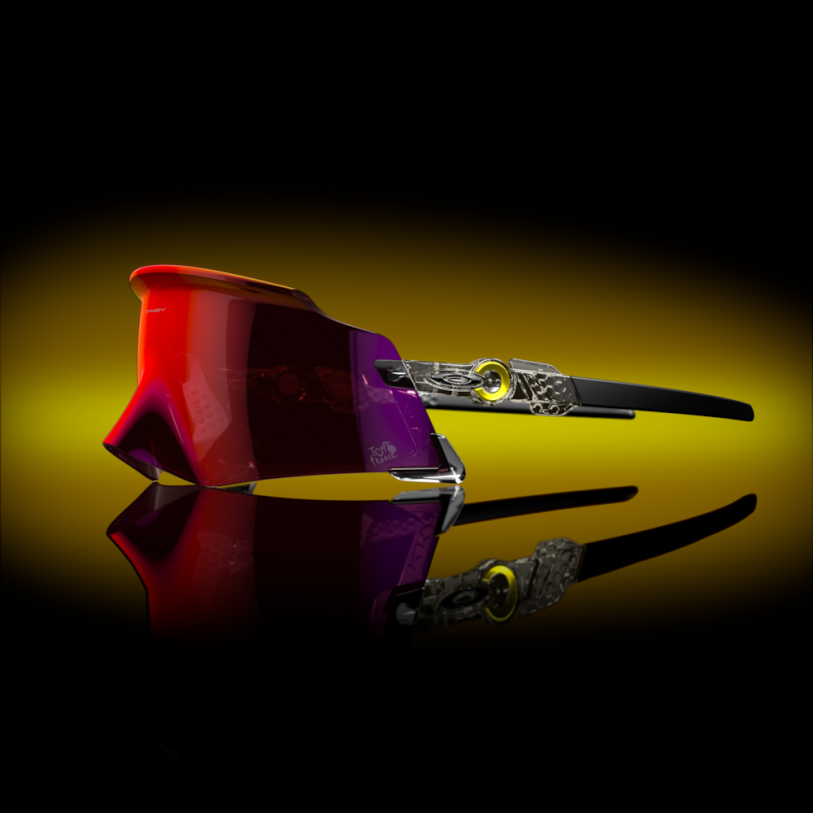 Oakley tour de francia 2022 kato XT4H243 gafas lentes prizm road, montura transparente