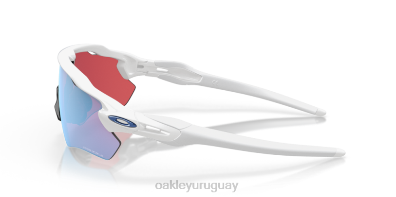 Oakley trayectoria del radar ev XT4H29 gafas Lentes Prizm Snow de zafiro, montura blanca pulida.