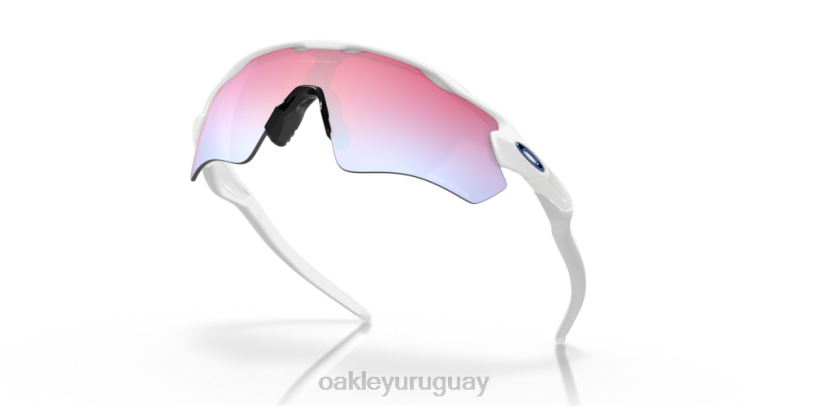 Oakley trayectoria del radar ev XT4H29 gafas Lentes Prizm Snow de zafiro, montura blanca pulida.