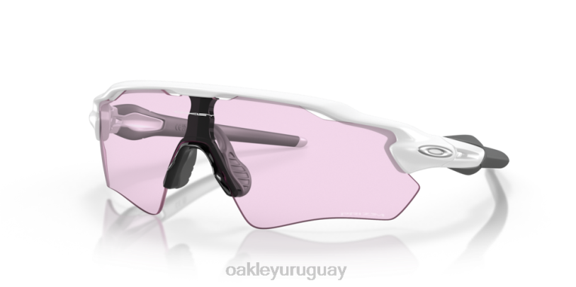 Oakley trayectoria del radar ev XT4H42 gafas Lentes Prizm para poca luz, montura blanca mate.