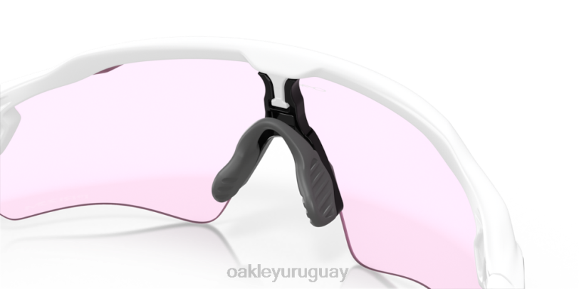 Oakley trayectoria del radar ev XT4H42 gafas Lentes Prizm para poca luz, montura blanca mate.
