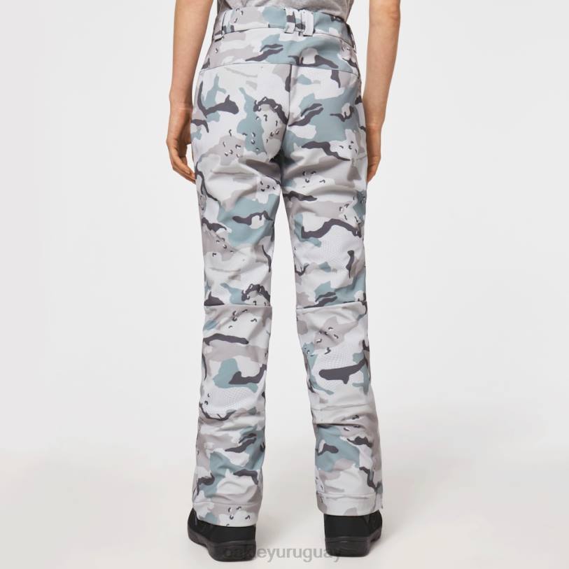 Oakley pantalón softshell para mujer XT4H2799 ropa b1b camuflaje gris
