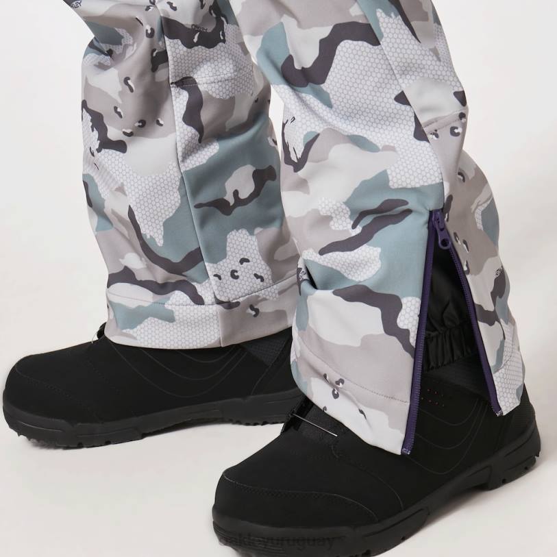 Oakley pantalón softshell para mujer XT4H2799 ropa b1b camuflaje gris