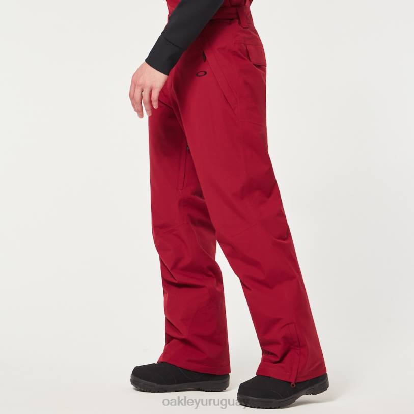 Oakley mejor pantalón aislante cedar rc XT4H2903 ropa rojo hierro