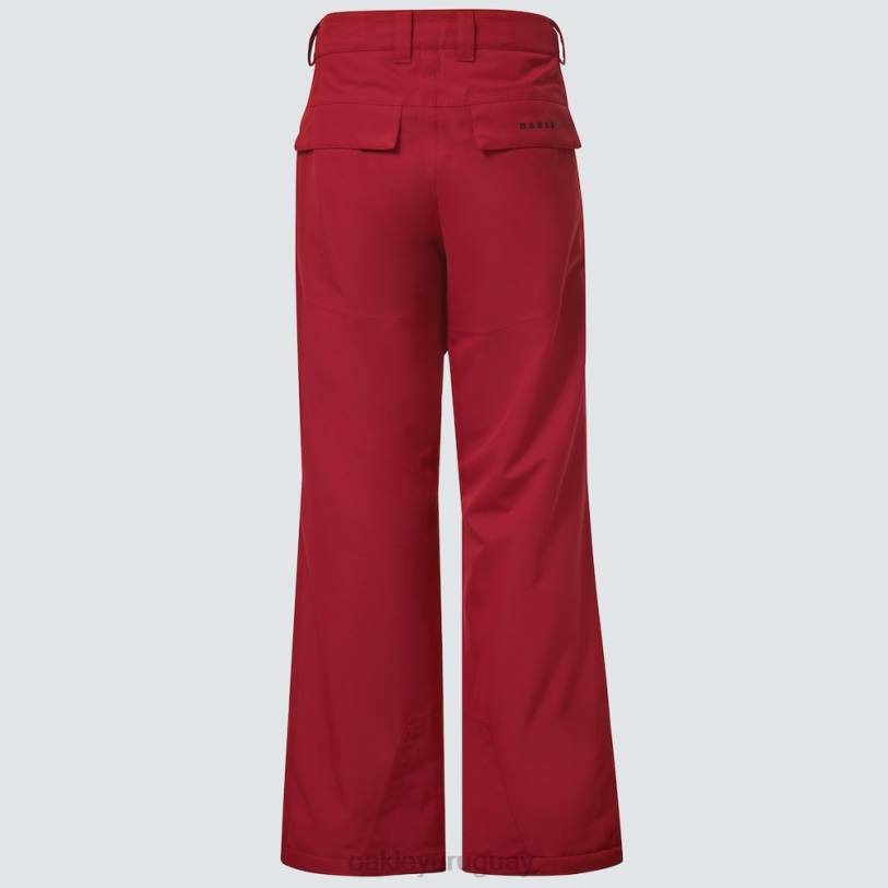 Oakley mejor pantalón aislante cedar rc XT4H2903 ropa rojo hierro