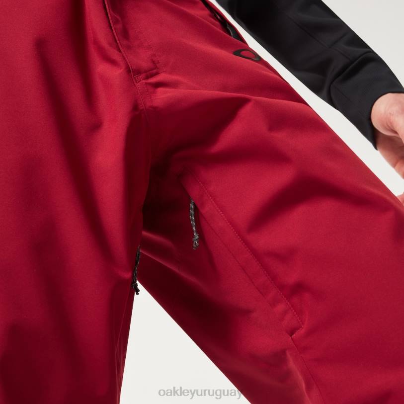 Oakley mejor pantalón aislante cedar rc XT4H2903 ropa rojo hierro