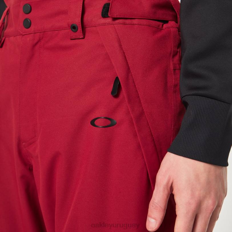 Oakley mejor pantalón aislante cedar rc XT4H2903 ropa rojo hierro