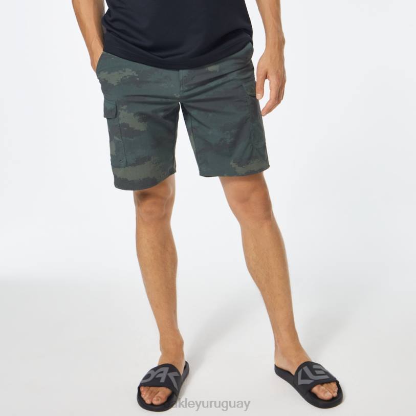 Oakley pantalón corto cargo de camuflaje b1b XT4H2856 ropa camuflaje de pincel verde