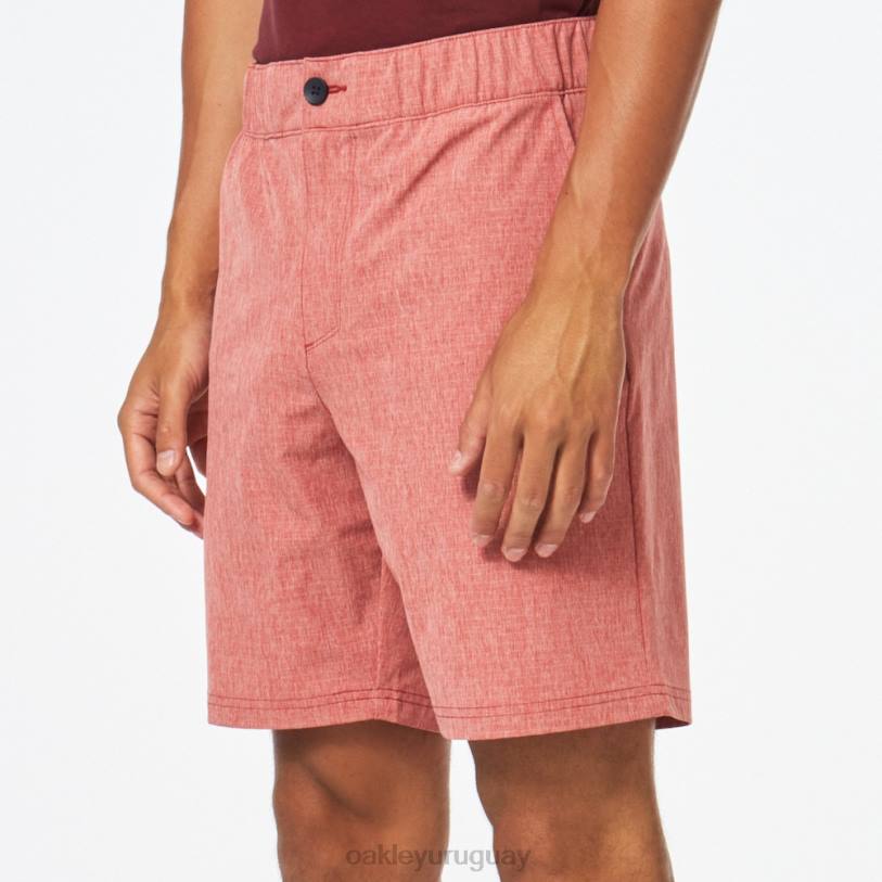 Oakley pantalón corto chino de aventura XT4H2844 ropa brezo rojo hierro