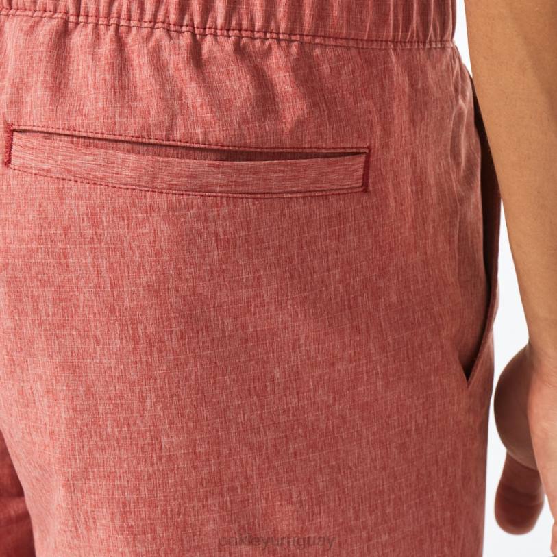 Oakley pantalón corto chino de aventura XT4H2844 ropa brezo rojo hierro