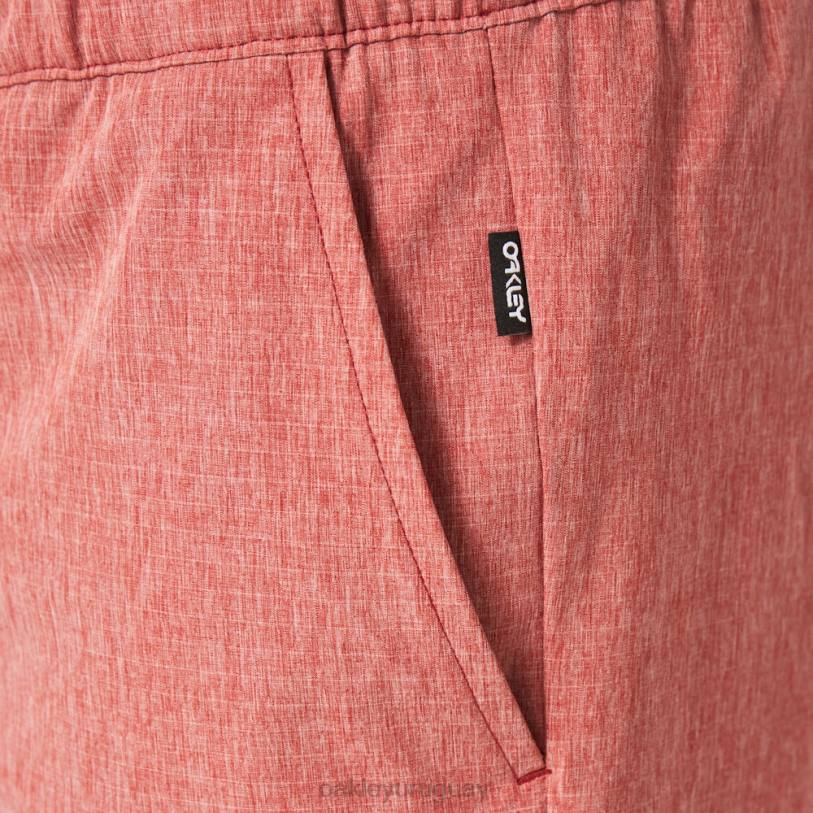 Oakley pantalón corto chino de aventura XT4H2844 ropa brezo rojo hierro