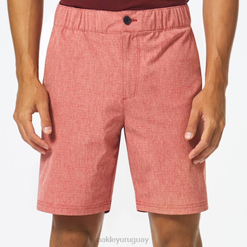 Oakley pantalón corto chino de aventura XT4H2844 ropa brezo rojo hierro