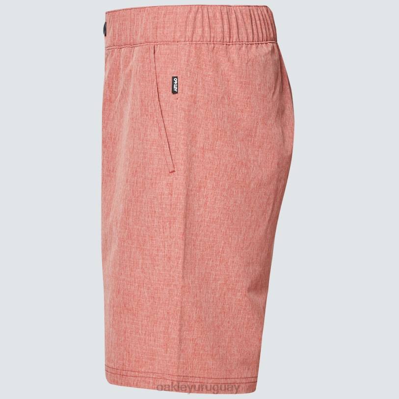 Oakley pantalón corto chino de aventura XT4H2844 ropa brezo rojo hierro