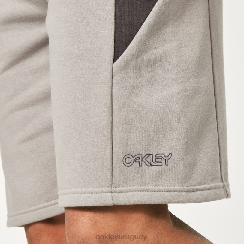Oakley pantalones cortos de retroceso XT4H2746 ropa gris piedra