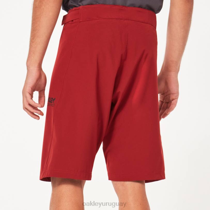 Oakley piloto de fábrica lite corto XT4H2849 ropa rojo hierro