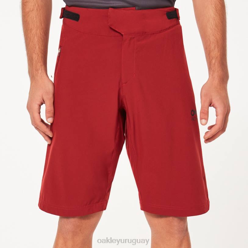 Oakley piloto de fábrica lite corto XT4H2849 ropa rojo hierro