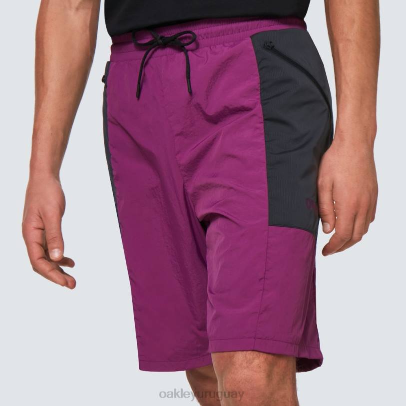 Oakley shorts plegables retro lite XT4H2883 ropa morado oscuro