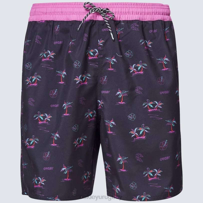 Oakley Tropicos b1b rc 18\" pantalón corto de playa XT4H2780 ropa tono negro