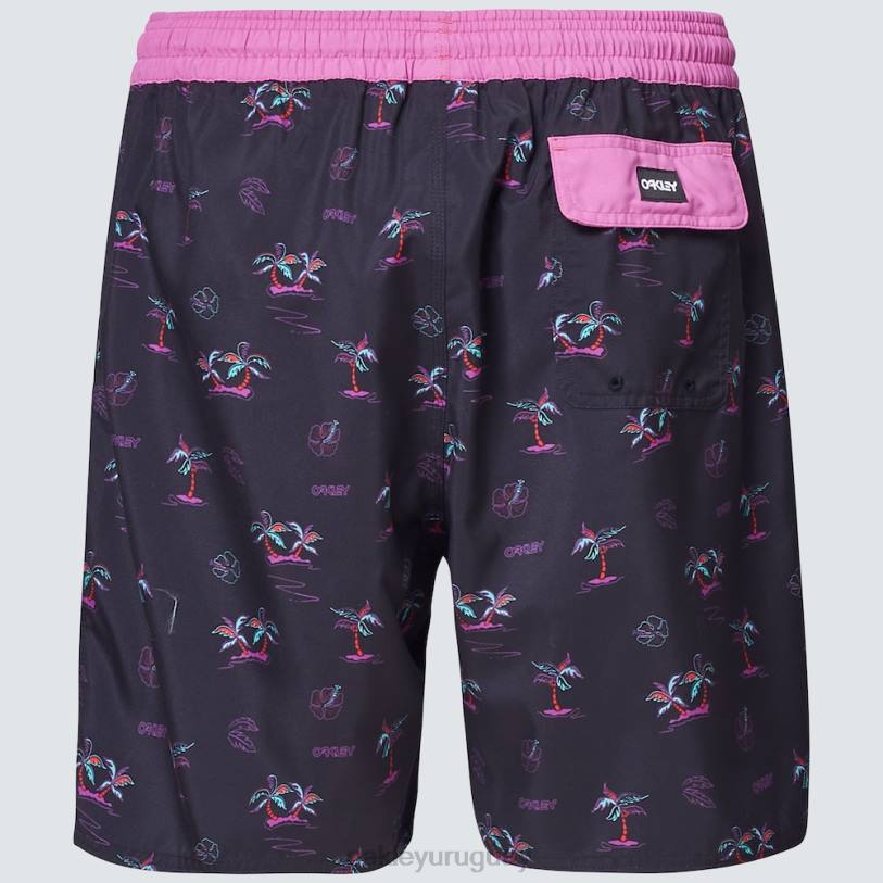 Oakley Tropicos b1b rc 18\" pantalón corto de playa XT4H2780 ropa tono negro