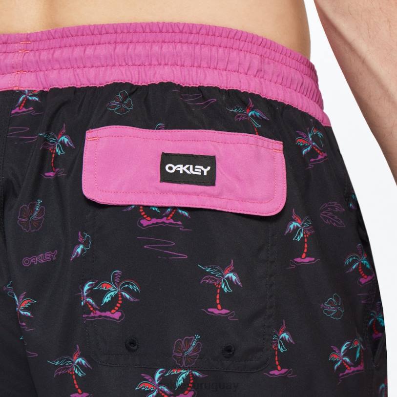 Oakley Tropicos b1b rc 18\" pantalón corto de playa XT4H2780 ropa tono negro