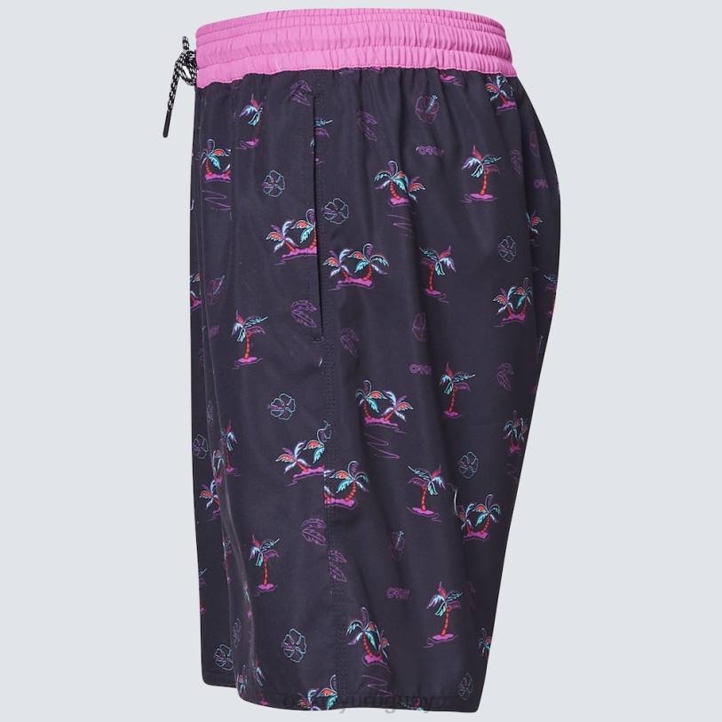 Oakley Tropicos b1b rc 18\" pantalón corto de playa XT4H2780 ropa tono negro