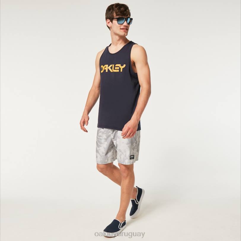 Oakley Wanderlust 18\" rc playa corto XT4H2733 ropa teñido anudado gris montaña pt