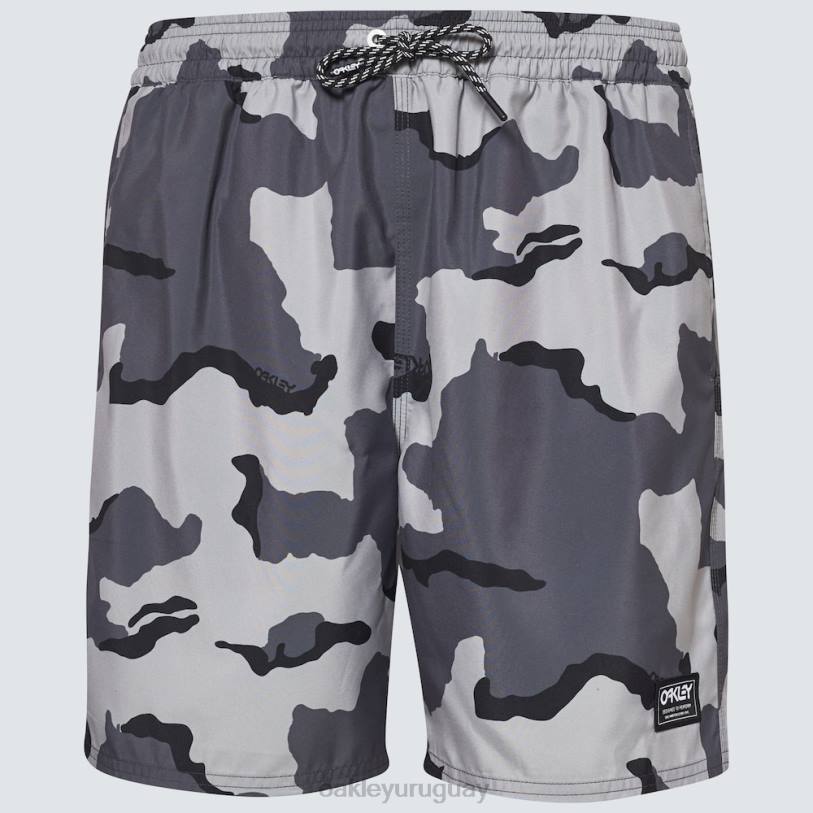 Oakley Wanderlust 18\" rc playa corto XT4H2734 ropa b1b camuflaje gris oscuro