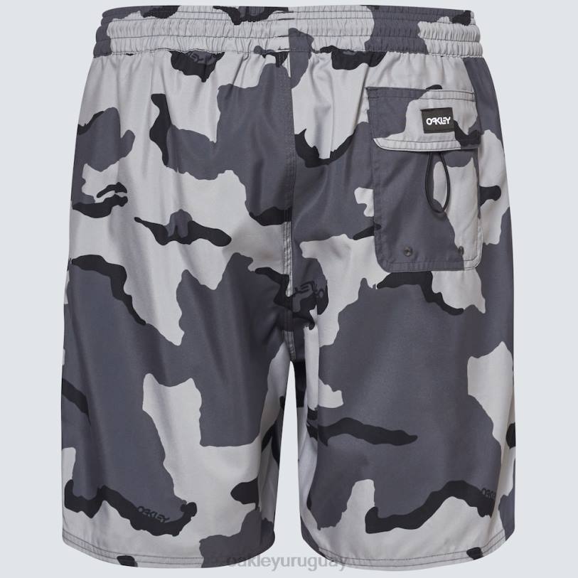 Oakley Wanderlust 18\" rc playa corto XT4H2734 ropa b1b camuflaje gris oscuro