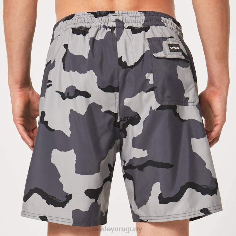 Oakley Wanderlust 18\" rc playa corto XT4H2734 ropa b1b camuflaje gris oscuro