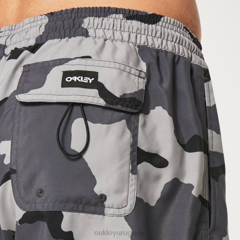 Oakley Wanderlust 18\" rc playa corto XT4H2734 ropa b1b camuflaje gris oscuro