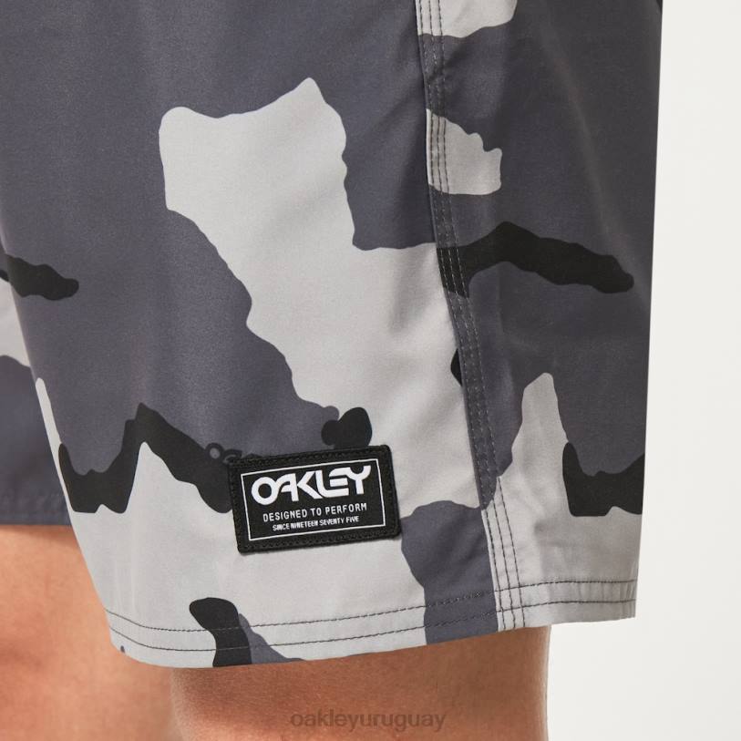 Oakley Wanderlust 18\" rc playa corto XT4H2734 ropa b1b camuflaje gris oscuro