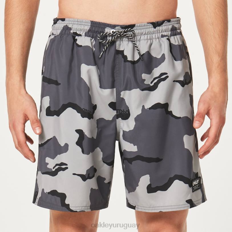 Oakley Wanderlust 18\" rc playa corto XT4H2734 ropa b1b camuflaje gris oscuro