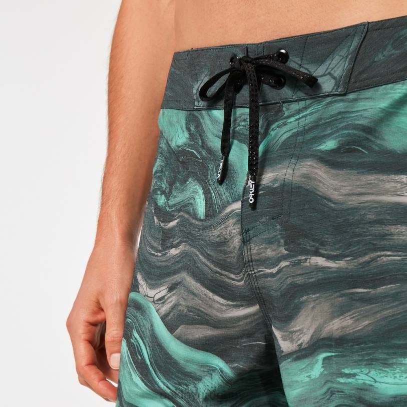 Oakley bañador de 19\" con remolino de mármol XT4H2907 ropa magma verde menta