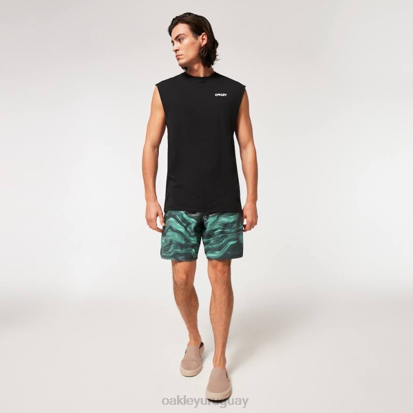 Oakley bañador de 19\" con remolino de mármol XT4H2907 ropa magma verde menta