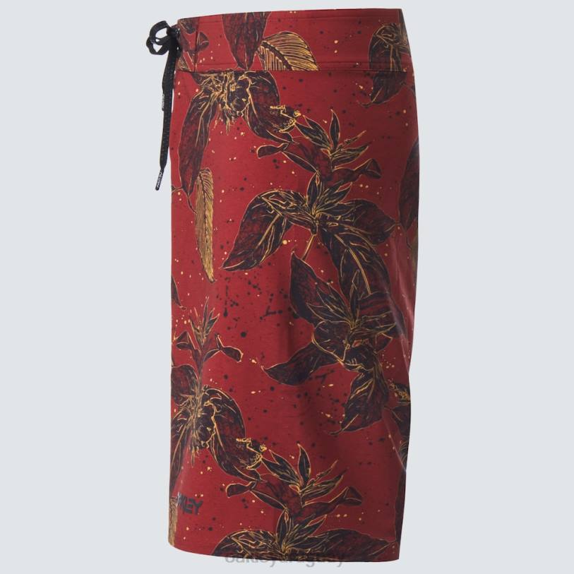 Oakley bañador ohana floral de 20\" XT4H2894 ropa rana flor roja