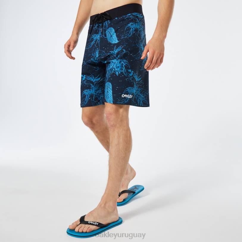 Oakley bañador ohana floral de 20" XT4H2895 ropa rana flor azul