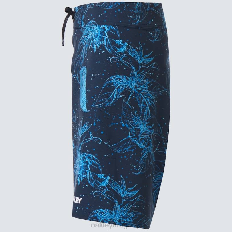 Oakley bañador ohana floral de 20\" XT4H2895 ropa rana flor azul