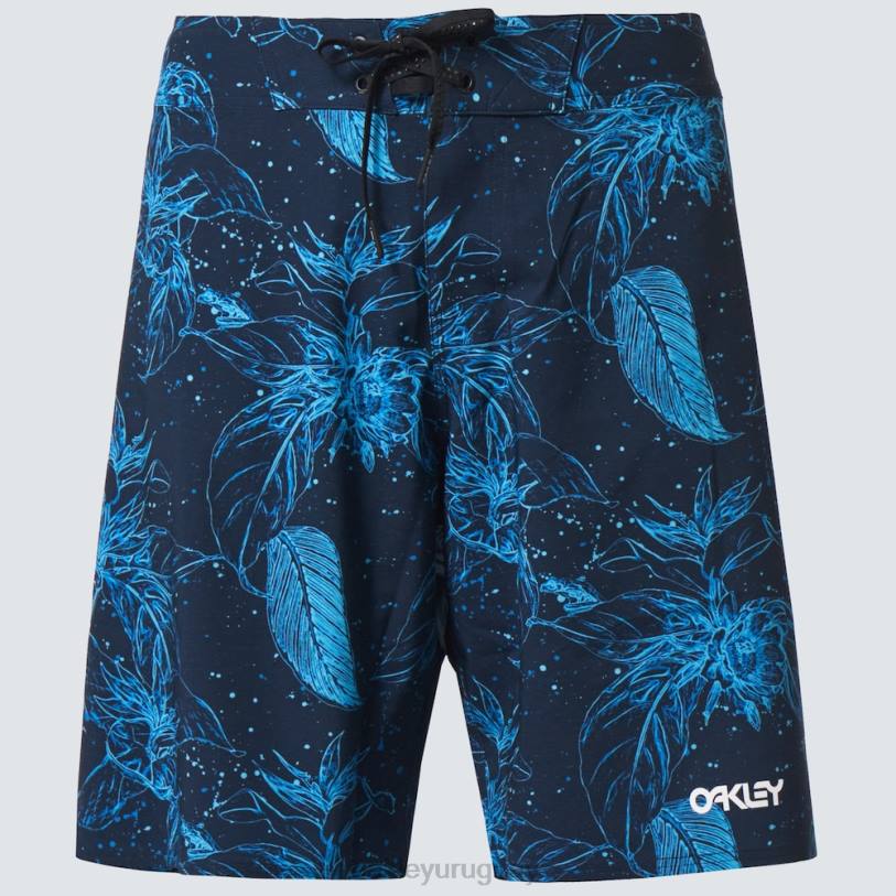 Oakley bañador ohana floral de 20\" XT4H2895 ropa rana flor azul