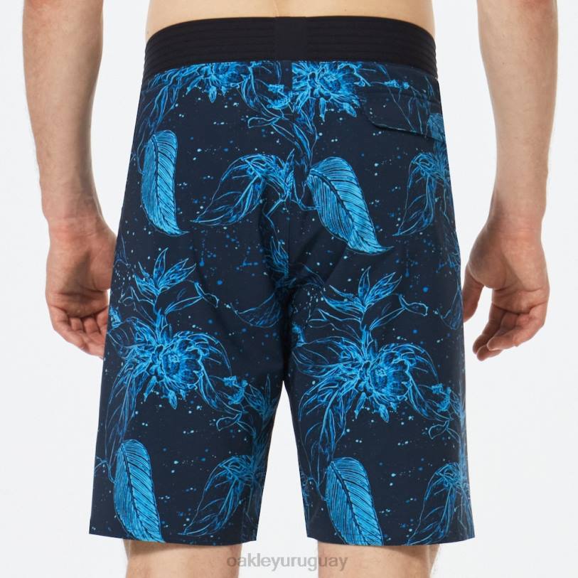 Oakley bañador ohana floral de 20\" XT4H2895 ropa rana flor azul