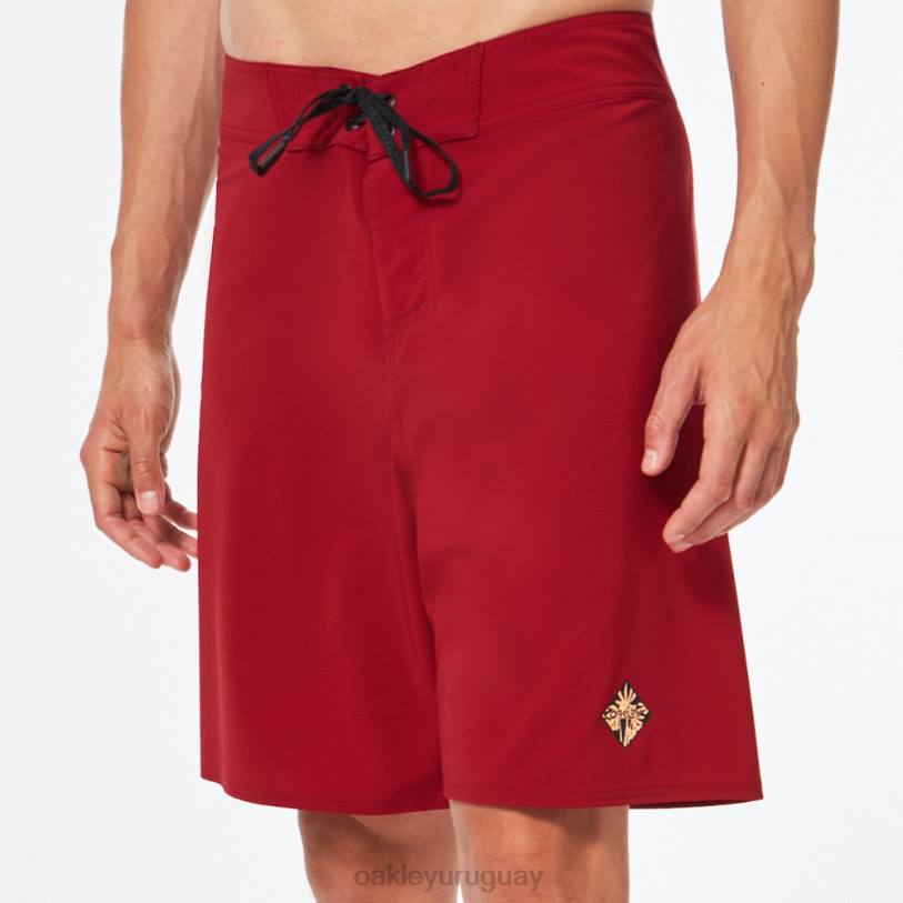 Oakley bañador palms b1b de 20" XT4H2779 ropa rojo hierro