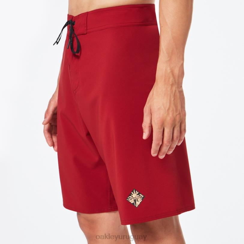Oakley bañador palms b1b de 20\" XT4H2779 ropa rojo hierro