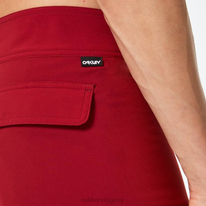 Oakley bañador palms b1b de 20\" XT4H2779 ropa rojo hierro