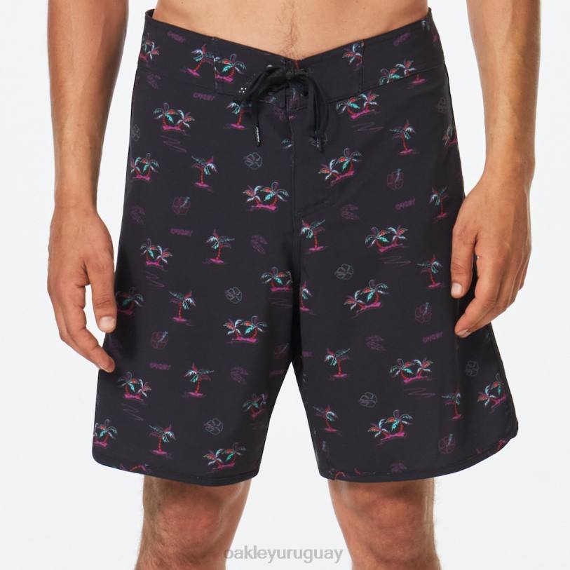 Oakley bañador tropical tropics b1b rc de 19\" XT4H2781 ropa tono negro