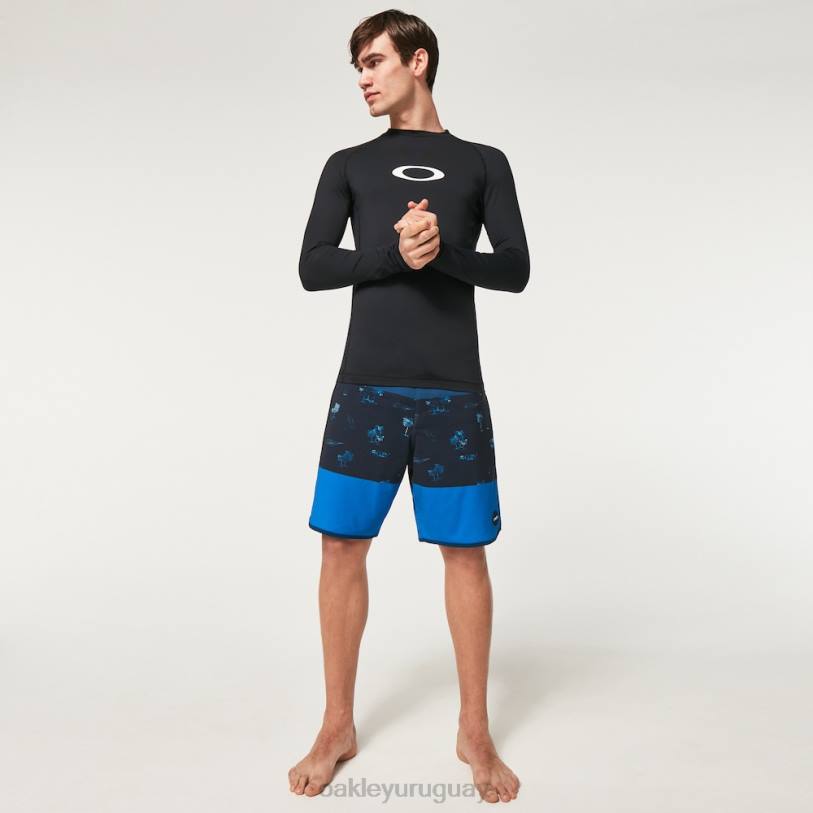 Oakley bañador tropics st 19\"rc XT4H2767 ropa rayas de palmas azules