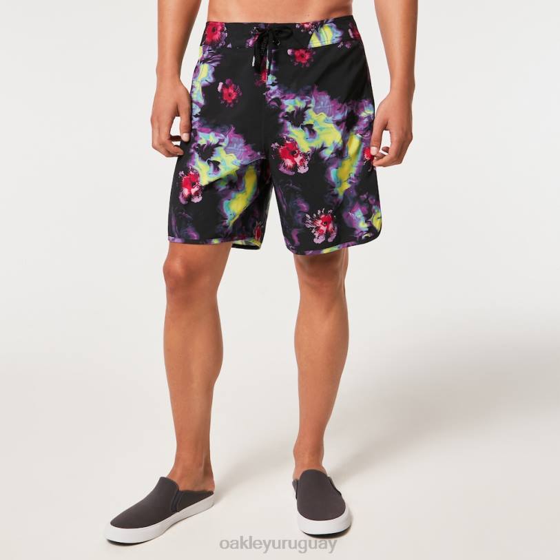 Oakley boardshort floral de 19" XT4H2905 ropa estampado de flores ácidas