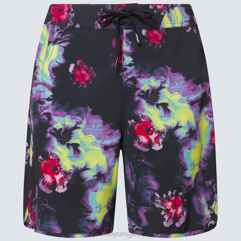 Oakley boardshort floral de 19\" XT4H2905 ropa estampado de flores ácidas