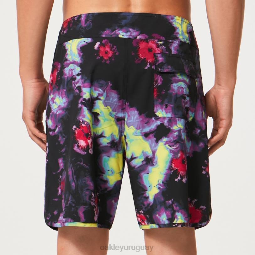 Oakley boardshort floral de 19\" XT4H2905 ropa estampado de flores ácidas