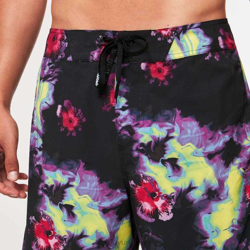 Oakley boardshort floral de 19\" XT4H2905 ropa estampado de flores ácidas