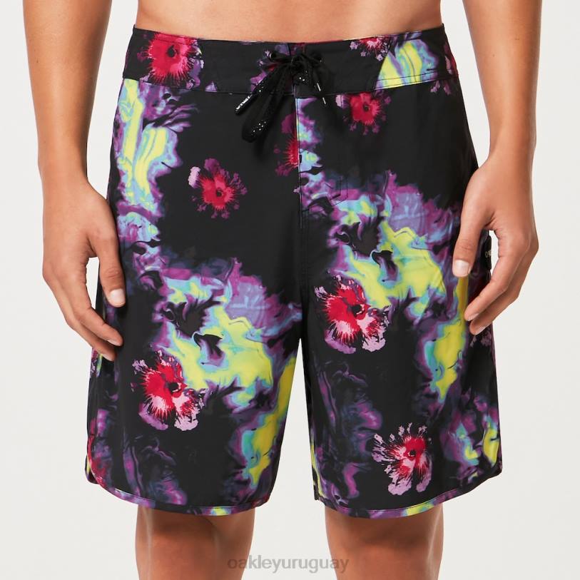 Oakley boardshort floral de 19\" XT4H2905 ropa estampado de flores ácidas