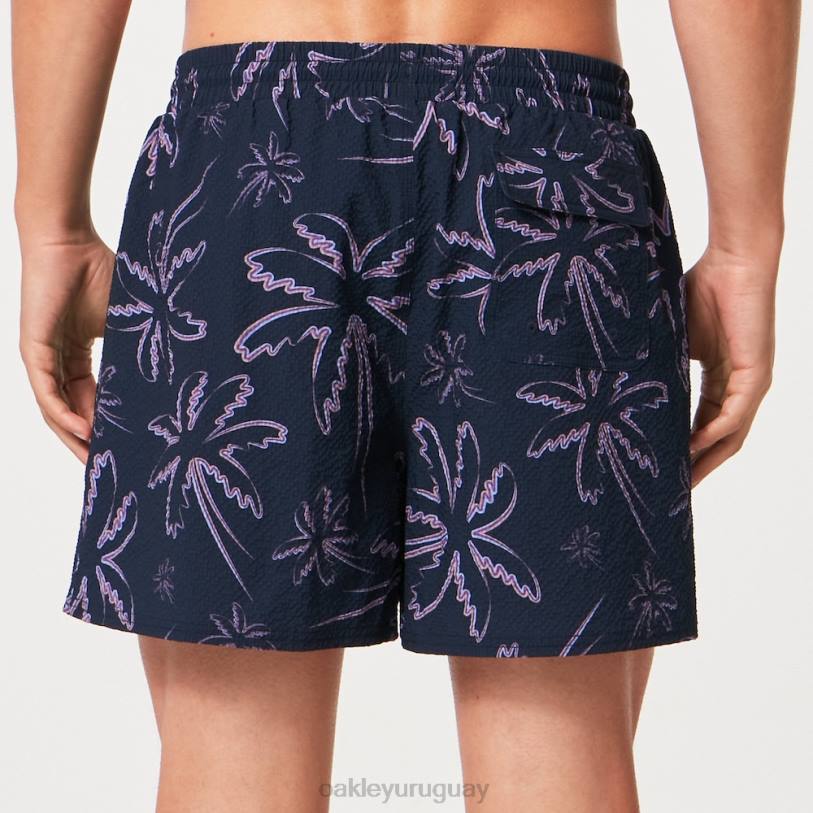 Oakley short de playa deco palms rc XT4H2916 ropa tres lineas palmas azules